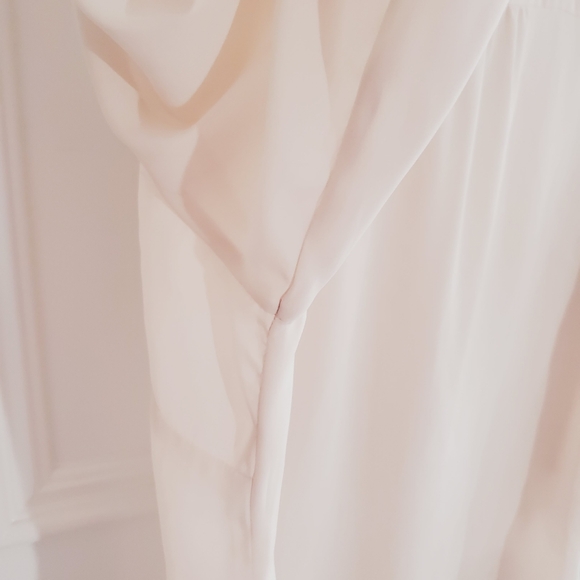 H&M Cream Semi Sheer Blouse - Picture 13 of 16